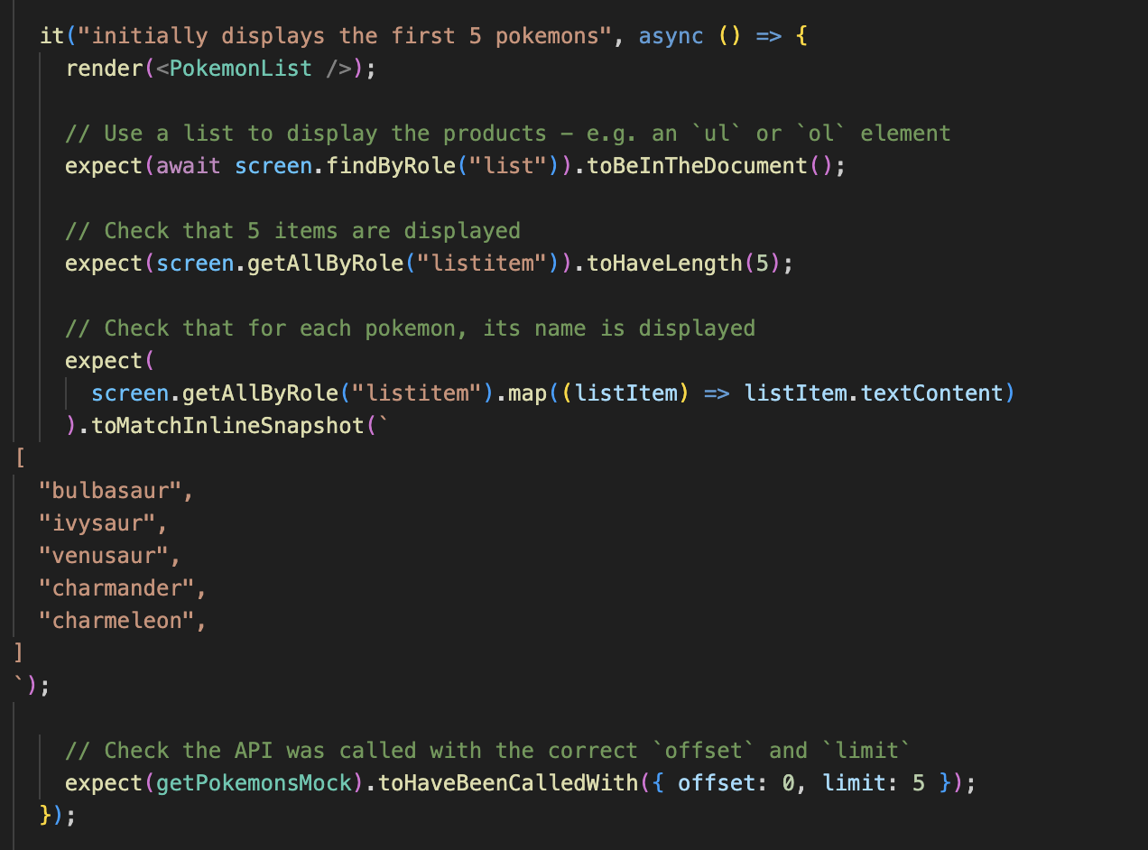 Build a paginated Pokemons list with a "Load more" button - starting ...