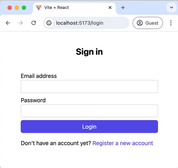 Build a simple auth app with Supabase