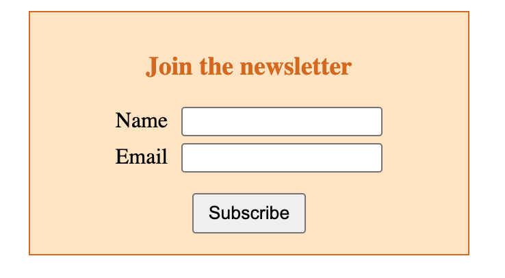 Use React 19 form features to refactor a Newsletter Subscribe form